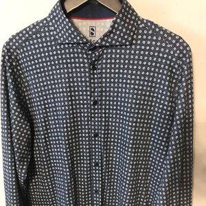 Desoto knit shirt 100% cotton stretch size M